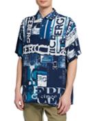 Men's Graphic Logo Short-sleeve