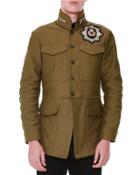 Cotton Beaded Embroidery Jacket,