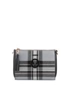 Susanne Plaid-printed Leather Crossbody Bag