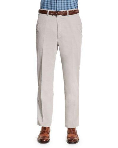 Pinwale Corduroy Trousers, Gray