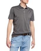 Men's Short-sleeve French Collar Jersey Polo