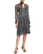 Ryland Drop-waist Asymmetrical Dress