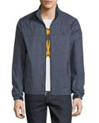 Grid-print Ratner Jacket