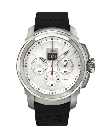 46mm Gletsch Titanium Chronograph Watch