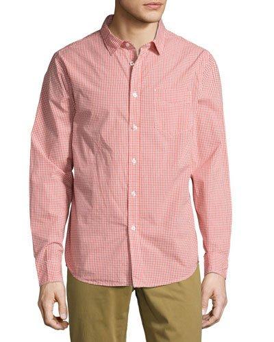 Gingham-print Woven