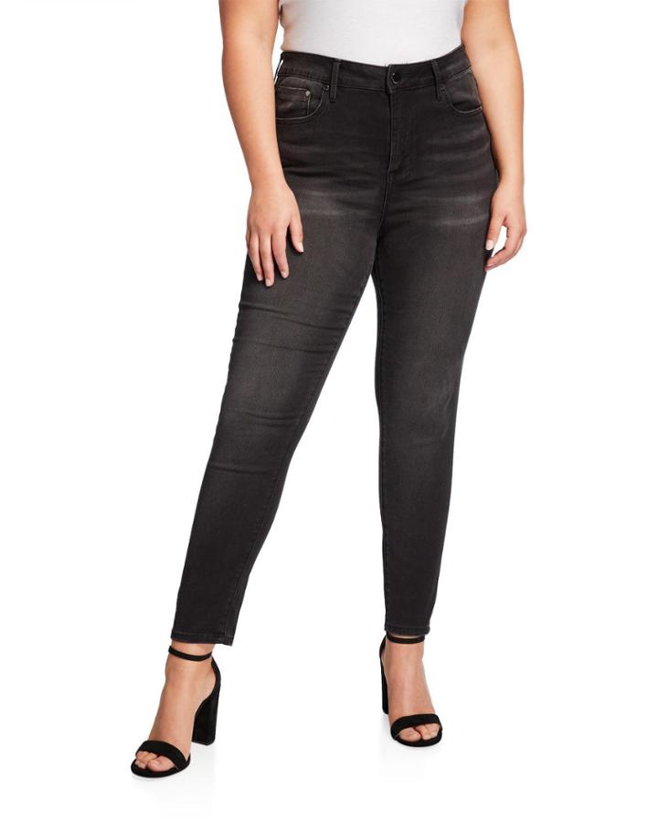 Plus Size Ultra High Rise Denim