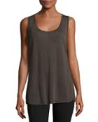 Passenger Double Layer Tank, Vintage Black/black