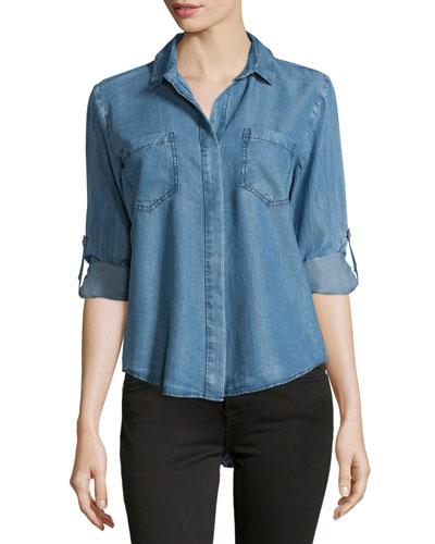 Riley Chambray Blouse