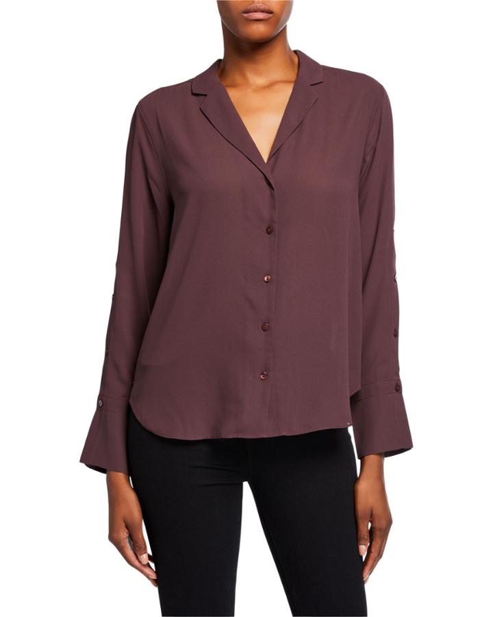Notched-collar Button-down