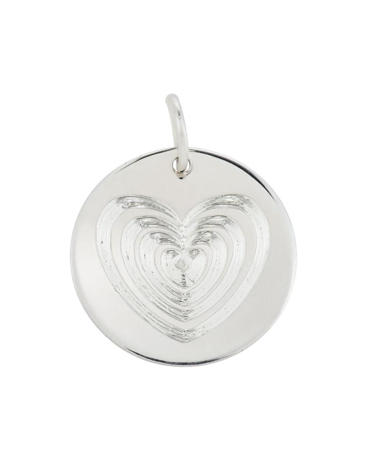 Sterling Silver Multi-heart Charm