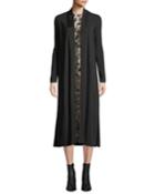 Jersey Duster Cardigan