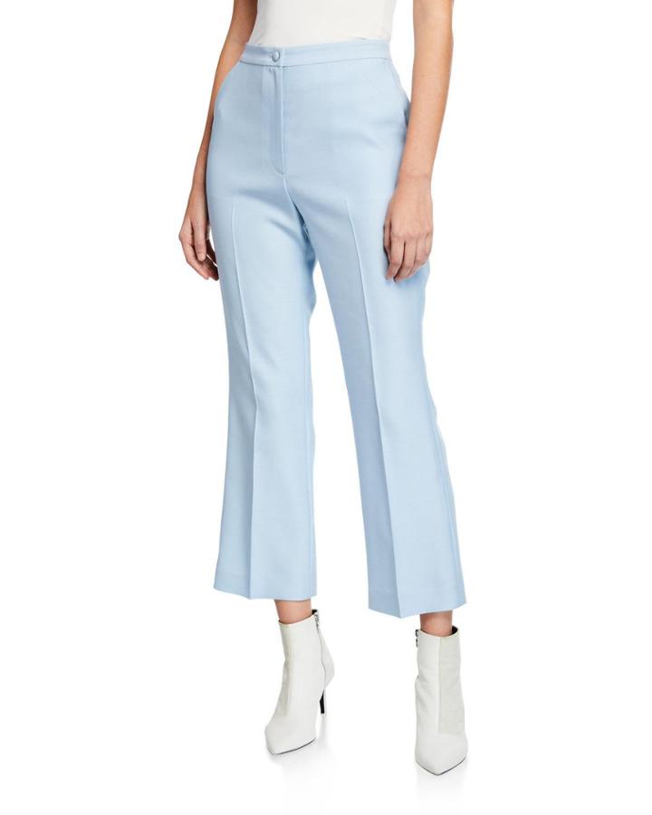 Hadley High-waist Flat-front Flare
