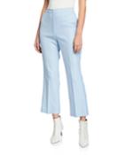 Hadley High-waist Flat-front Flare