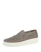 Stafford Woven Leather