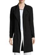 37l Open-front Jacket, Black