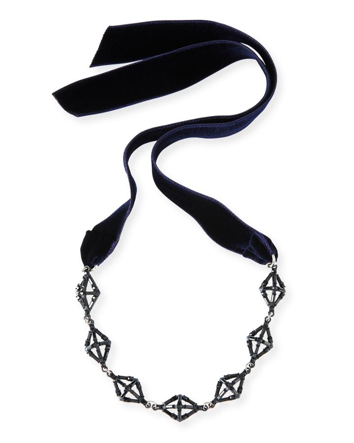 Helena Velvet Choker Necklace