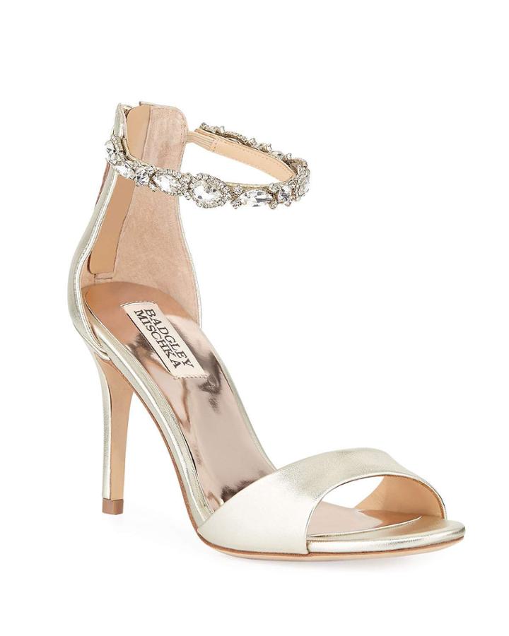 Sindy Crystal-embellished Metallic