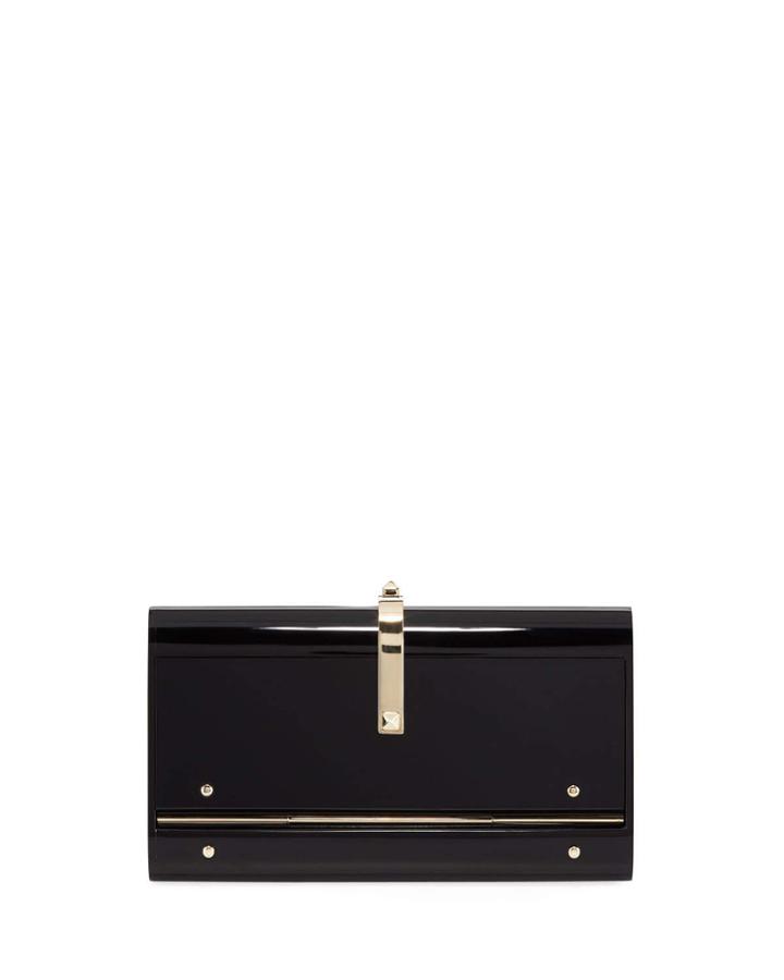 Rectangle Hard Shell Clutch Bag