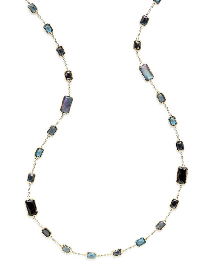 18k Rock Candy&reg; Station Necklace In