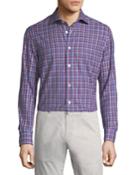 Casual Plaid Cotton