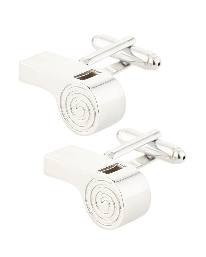 Link Up Silver Whistle Cuff