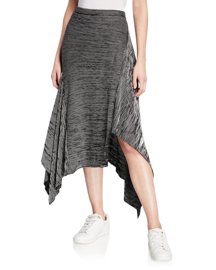 Striped Jersey Asymmetric