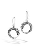 Dragon Hoop Earrings,