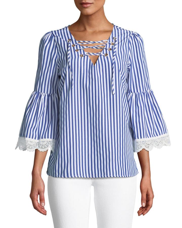 Striped Top W/