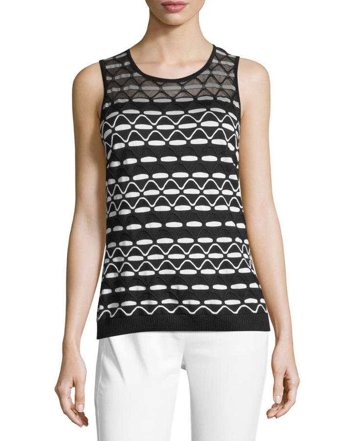 Textural Wave Knit