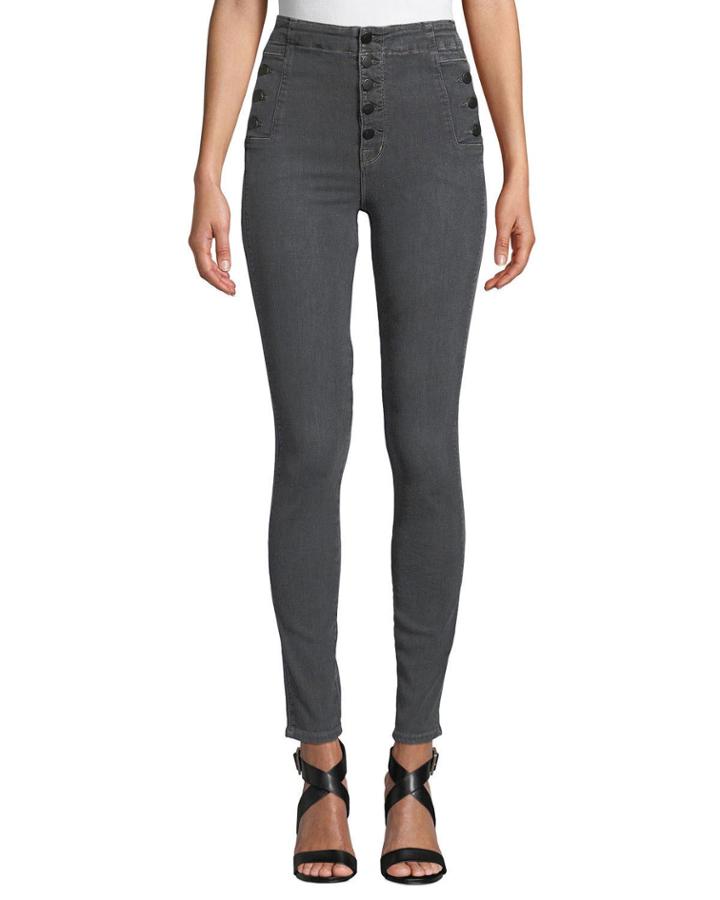 Natasha Button-up High-waist