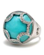 Turquoise Maltese Ring,