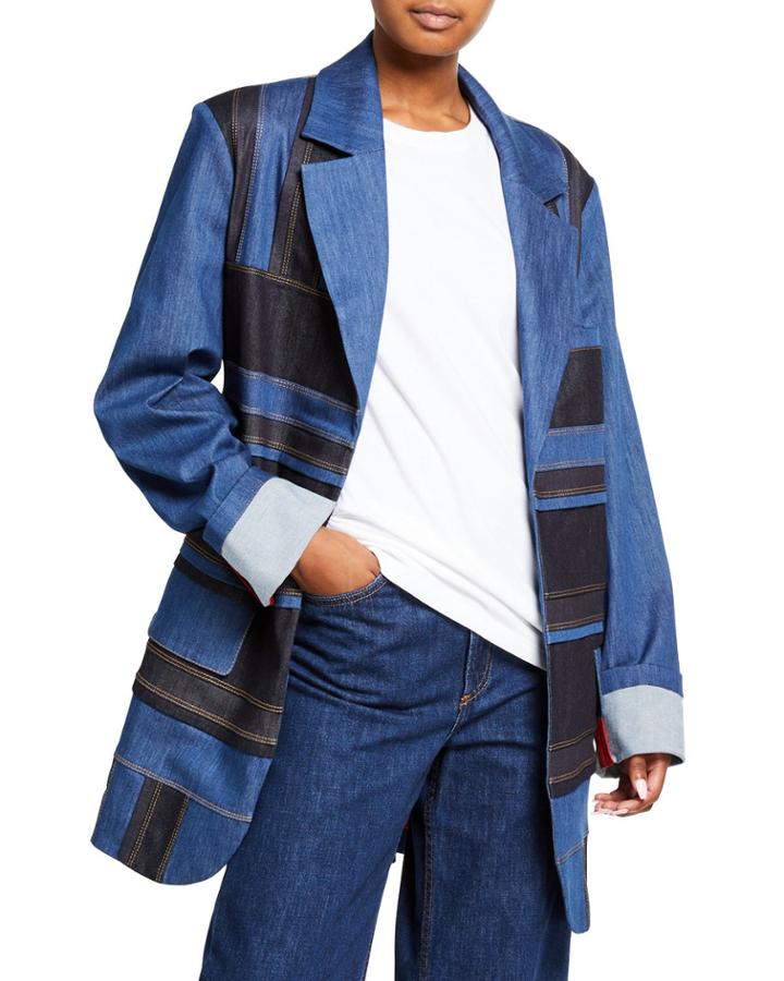 Patchwork Denim Jacket