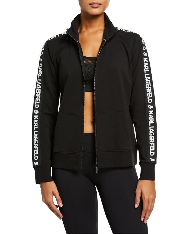 Funnel Neck Athleisure Jacket
