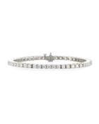 18k White Gold Diamond Tennis Bracelet,