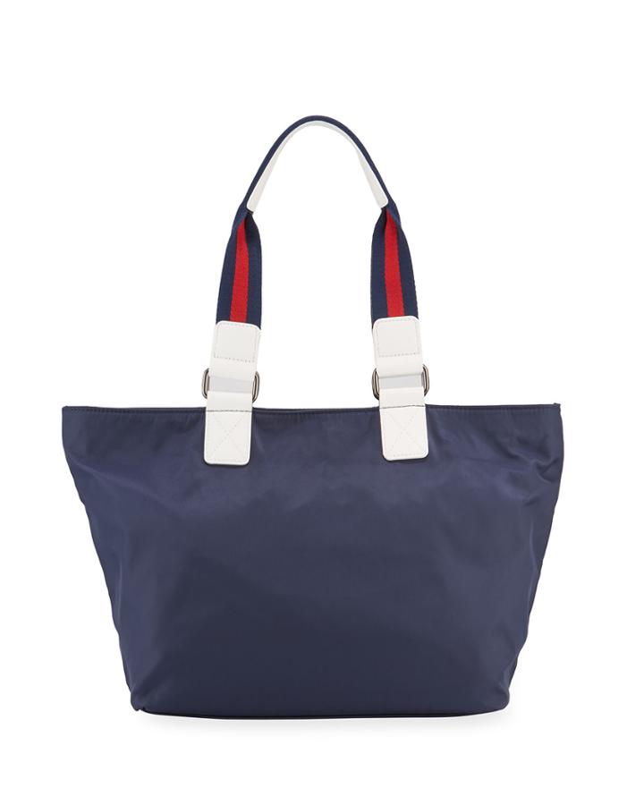 Kaia Medium Zip-top Nylon Tote Bag