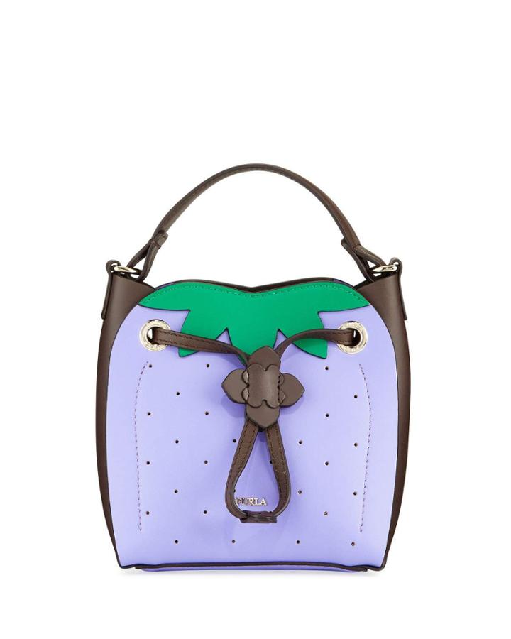 Dolcezza Berry Mini Bucket Bag