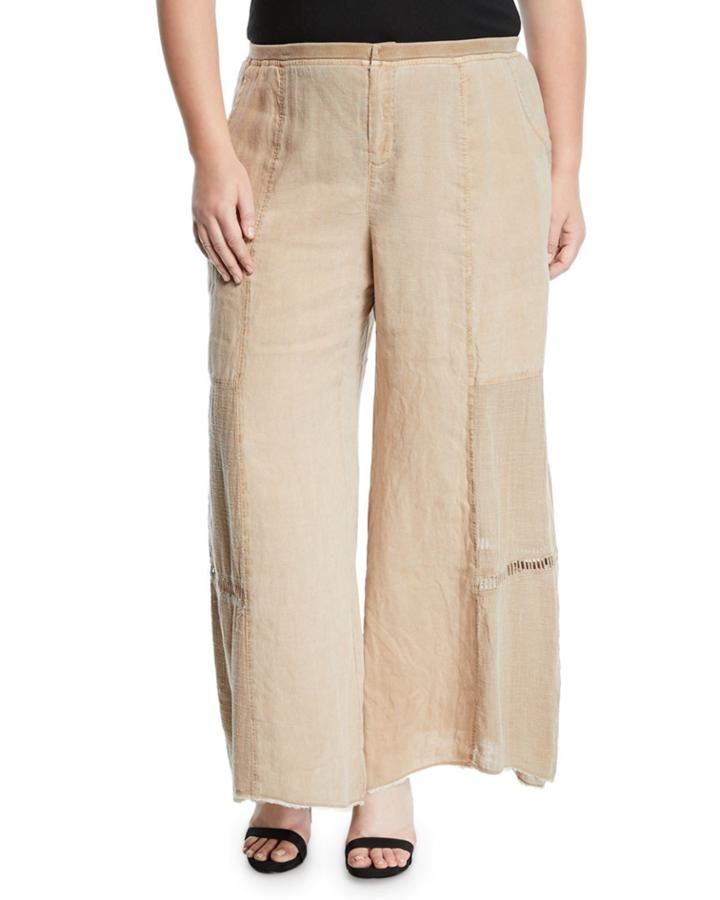 Hansel Paneled Wide-leg Pants,