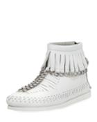Montana Soft Pebbled Leather Moccasin Bootie