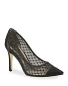 Avie Mesh High-heeled Pumps