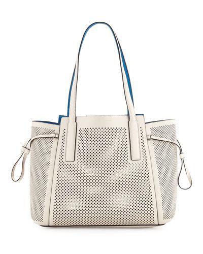 Nadia Laser-cut Tote Bag, African