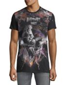 Men's Galaxy Distressed T-shirt