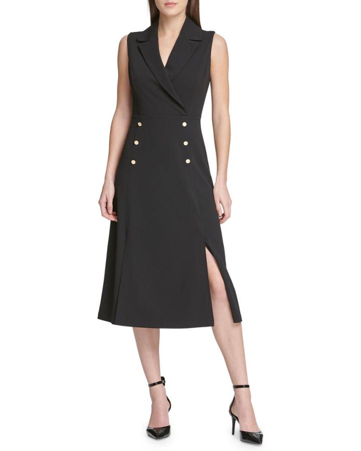 Scuba Crepe A-line Dress