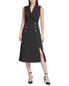 Scuba Crepe A-line Dress