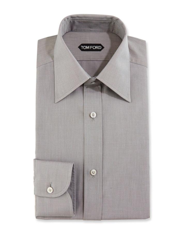 Slim-fit Solid Dress