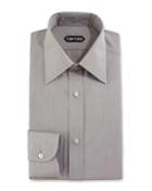 Slim-fit Solid Dress