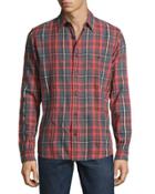 Seaview Long-sleeve Plaid Work