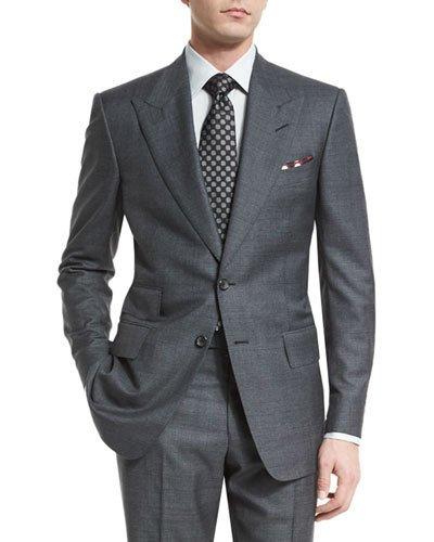 Windsor Base Peak-lapel Irregular-check