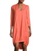 Edmunda Linen-blend Dress