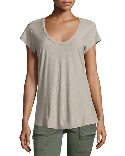 V-neck Jersey Tee