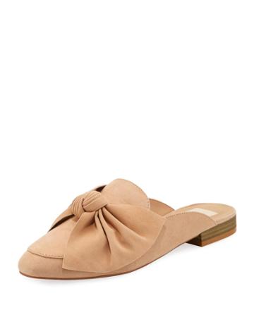 Charly Bow-accent Suede
